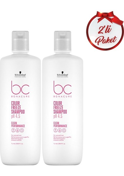 Bc Clean Renk Koruyucu Şampuan 1000ml 2 Adet