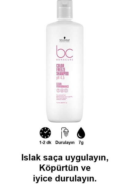 Bc Clean Renk Koruyucu Şampuan 1000ml 2 Adet