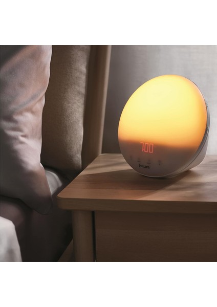 HF3531/01 Uyandırma Işığı (Gündoğumu Ekranı Işlevi, Dokunmatik Ekran, 7 Zil Sesi fırsatları