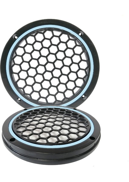 Dünyası Buz Mavisi Neon Ledli 16 cm 2’li Hoparlör Kapağı modelleri