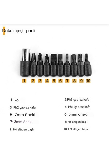 Dış Mekan Çok Fonksiyonlu Katlanır Tornavida Kombinasyon Aleti (Yurt Dışından)