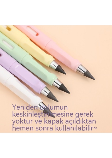 Öğrencilerin Eskiz Boyaması Için Hb Kalemini Keskinleştirmeye Gerek Yok ve Kırılması Kolay Değil (Yurt Dışından)