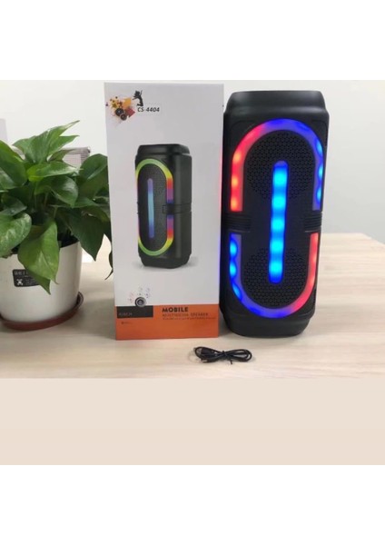 CS-4404 Rgb Bluetooth Speaker With Microphone Line In USB