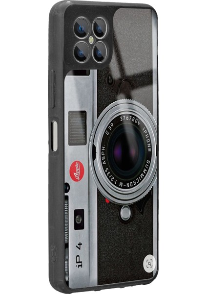 Omix X600 Lens Tasarımlı Glossy Telefon Kılıfı