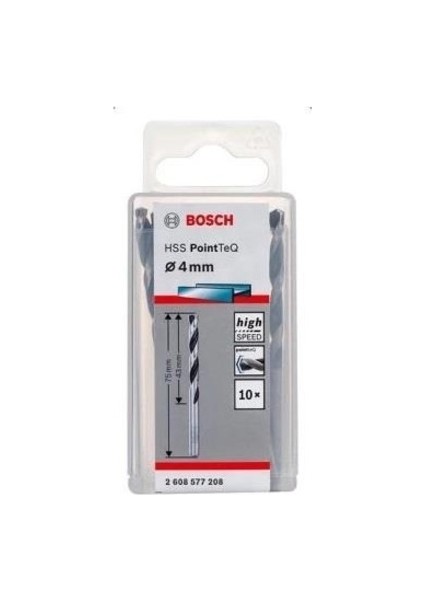 Hss Pointteq Metal Matkap Ucu 4,0mm 10 Lu 2 608 577 208