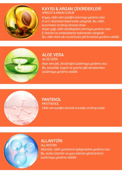 Pro+ Vücut Peeling Peeling Jeli (Argan + Limon + Kayısı Çekirdeği) 150 mL fiyatları