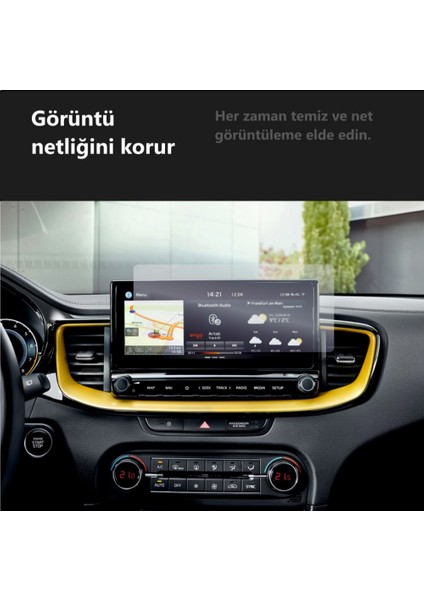 Kia Xceed Prestige 10.25 Inç Multimedya Ekran Koruyucu Nano Şeffaf