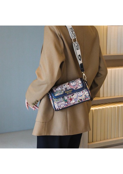 Niş Tasarım Karikatür Ayı Çantası Moda Omuz Crossbody Çantası (Yurt Dışından) fiyatları