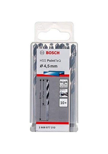 Hss-Pointteq 4,5 mm 10'lu Paket Matkap Ucu - 2608577213