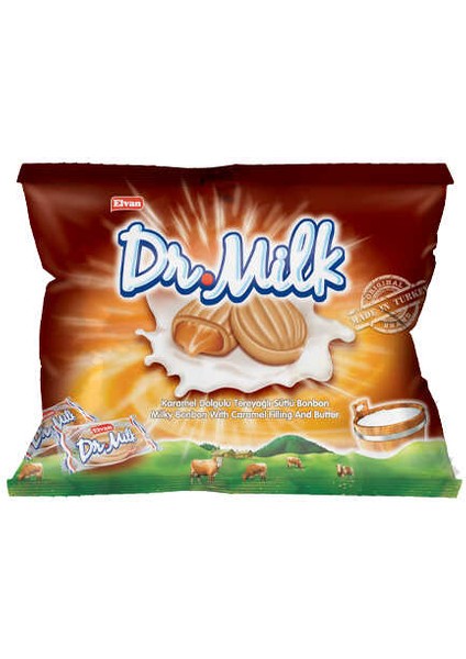 Dr. Milk Karamelli Şeker 300 Gr. (1 Paket)