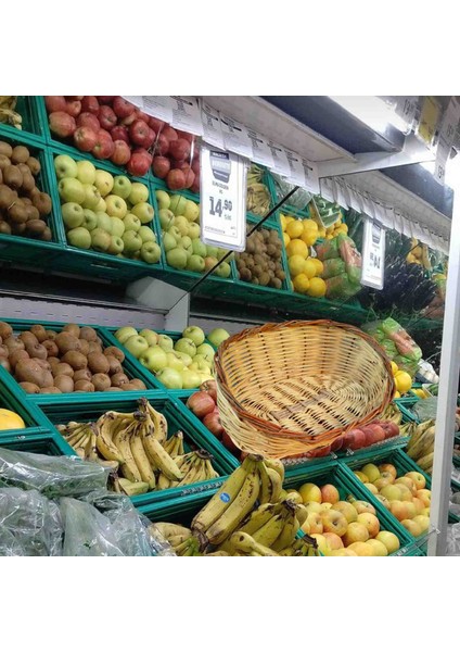 Manav Sepeti Hasır Teşhir Sepeti Market Standı Fırın Kuruyemiş Şarküteri Standı modelleri