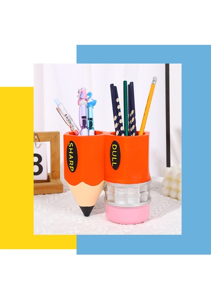 Öğrenciler Masaüstü Kalem Şekli Saklama Kalem Tutucusunu Öğreniyor (Yurt Dışından) modelleri