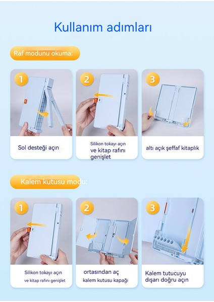 Öğrenci Çok Fonksiyonlu Kitaplık Depolama Kalem Kutusu (Yurt Dışından) indirimleri