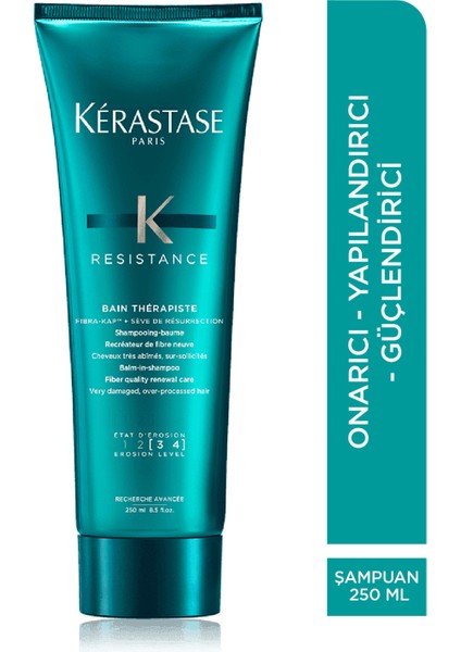 Resistance Therapiste Aşiri İşlem Görmüş Saçlar İçin Kremli Saç Banyosu 450ml
