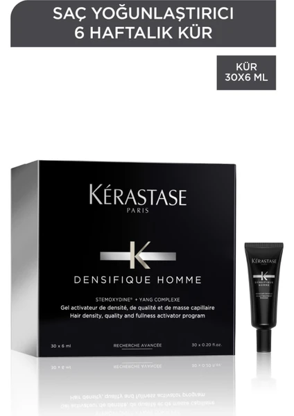 Densifique Cure Densifique Homme Saç Yoğunlaştırıcı Bakım Kürü 6mlx30 6ml*30