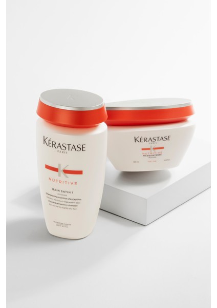 Nutritive Masquintense Fine Ince Telli Ve Kuru Saçlar Için Nem Veren Besleyici Maske 200ml