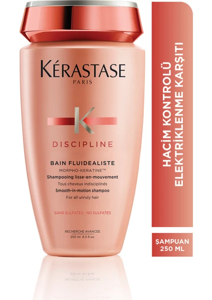 Discipline Bain Fluidealiste Tüm Saç Tipleri İçin Disiplin Şampuani 250ml