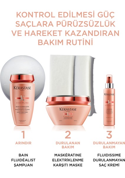 Discipline Bain Fluidealiste Tüm Saç Tipleri İçin Disiplin Şampuani 250ml