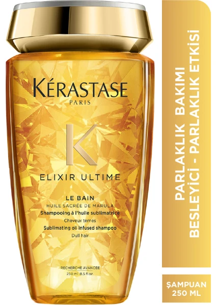 Elixir Ultime Le Bain Parlaklık Veren Şampuan 250ml