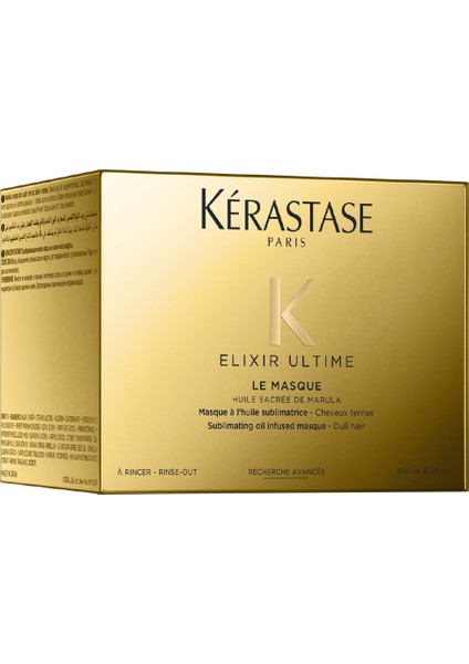 Elixir Ultime Le Masque Parlaklık Veren Saç Maskesi 200ml