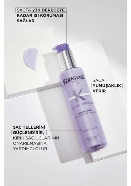 Blond Absolu Cicaplasme - İşlem Görmüş ve Röfleli Saçlar İçin Isıya Karşı Koruyucu Serum 150Ml