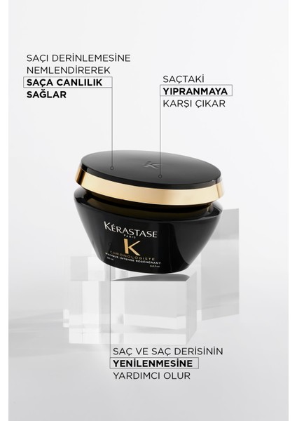 Chronologiste Masque Intense Régénérant Yenileyici Saç Maskesi 200ml