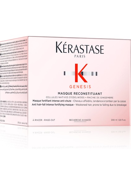 Genesis Masque Reconstituant Yoğun Bakım Maskesi 200ml