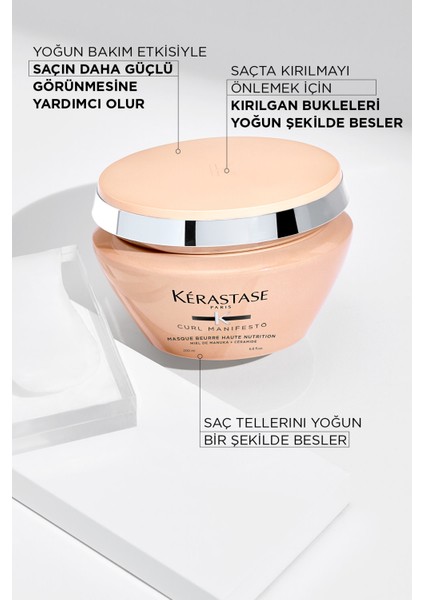 Curl Manifesto Yoğun Besleyici & Nemlendirici Saç Maskesi 200 ml