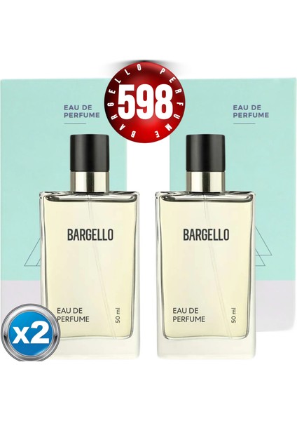 598x2(2adet) Unısex Parfüm Oriental 50 ml EDP