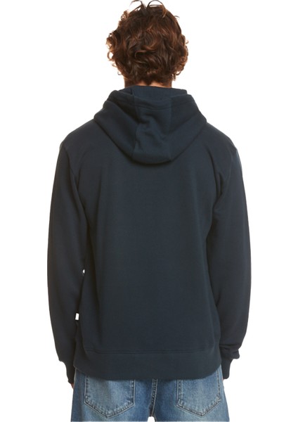 Circle Trim Hood Erkek Sweatshirt