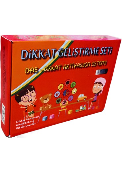Dikkat Geliştirme Seti (Plus) 6 Yaş