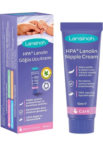 Lansinoh® HPA® Lanolin Göğüs Ucu Kremi 10 ml