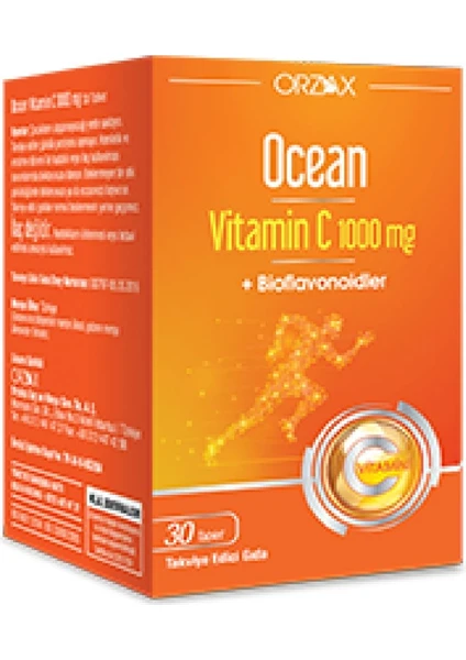 Ocean Vitamin C 1000 mg 30 Tablet