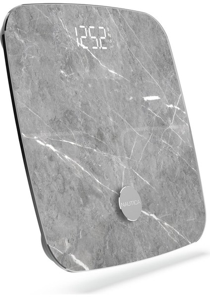 Marble Collection Plus Vücut Analizli Akıllı Bluetooth Tartı Baskül Gri