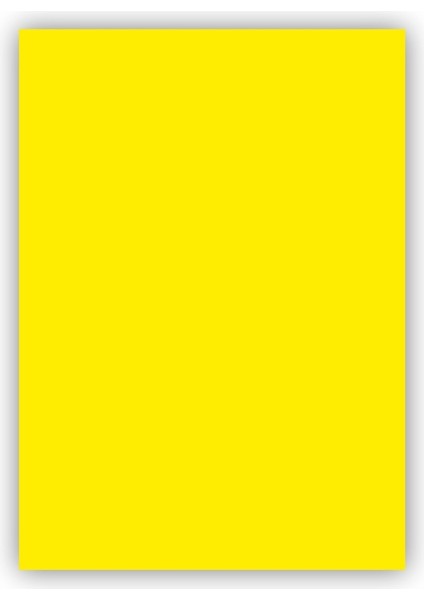Fon Kartonu 160 gr 50 x 70 cm 3 Adet – Limon Sarı