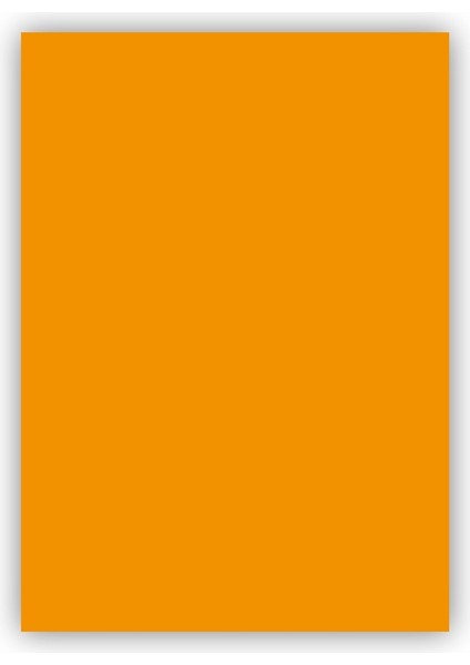 Fon Kartonu 160 gr 50 x 70 cm 3 Adet –turuncu