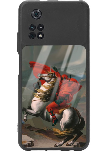 Xiaomi Poco M4 Pro Samuray Deedpool Tasarımlı Glossy Telefon Kılıfı
