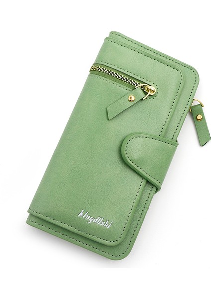 Kart Yuvası Fermuarlı Cüzdan Moda Toka Kadın El Çantası (Yurt Dışından)