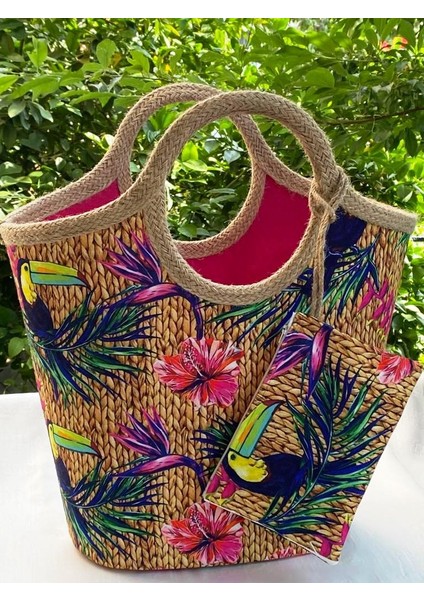 Plaj Çantası Tukan Kuşu modelleri
