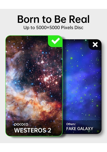 Galaxy Lite Star Projektör, Yıldızlı Gökyüzü Projektörü modelleri