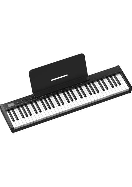 JTK-6103B Şarjlı Tuş Hassasiyetli 61 Tuşlu Bluetooth MIDI Klavye / Org (Çanta+Pedal+Adaptör)