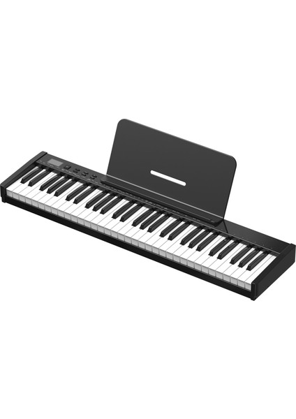 JTK-6103B Şarjlı Tuş Hassasiyetli 61 Tuşlu Bluetooth MIDI Klavye / Org (Çanta+Pedal+Adaptör)