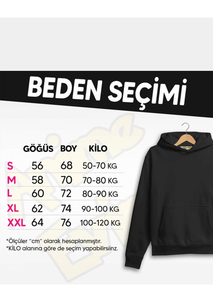 Stray Kids Everywhere Ön-Arka Baskılı Kapşonlu Sweatshirt
