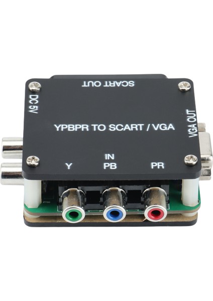 Rgbs Ypbpr'den Scart'a Ypbpr'den VGA Bileşenine Dönüştürücü Dönüştürücü Oyun Konsolu, Rgbs'den Renk Farkı Bileşenine (Yurt Dışından)