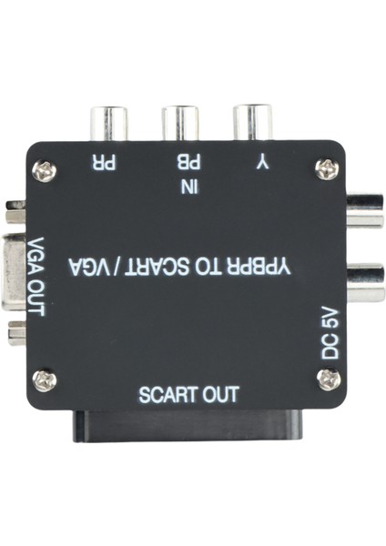 Rgbs Ypbpr'den Scart'a Ypbpr'den VGA Bileşenine Dönüştürücü Dönüştürücü Oyun Konsolu, Rgbs'den Renk Farkı Bileşenine (Yurt Dışından) fiyatları