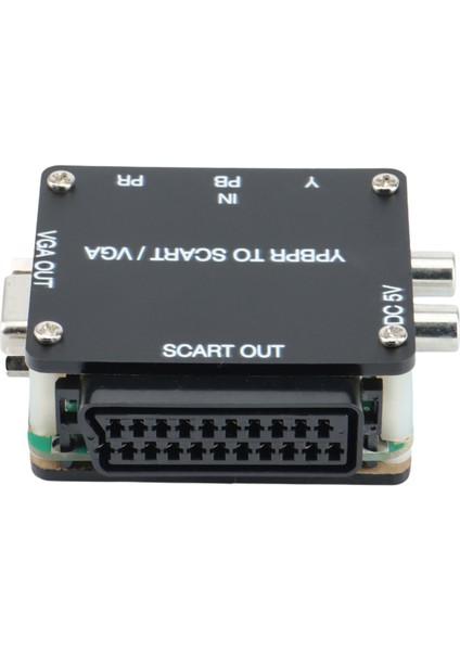 Rgbs Ypbpr'den Scart'a Ypbpr'den VGA Bileşenine Dönüştürücü Dönüştürücü Oyun Konsolu, Rgbs'den Renk Farkı Bileşenine (Yurt Dışından) fırsatları