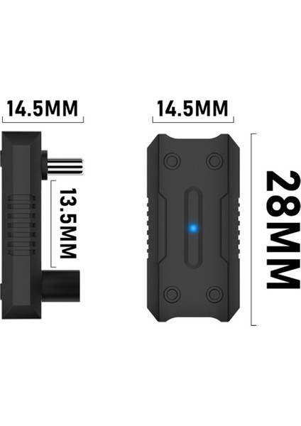 1 Adet Usb3.1 20GBPS Veri Adaptörü 8K60Hz 140W 28V 5A USB C'den C'ye Hızlı Şarj Dönüştürücü Adaptör Ally Için Anahtar (Yurt Dışından)