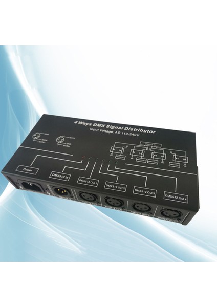 DMX512 Amplifikatör Ayırıcı DMX512 Sinyal Tekrarlayıcı 1ch DMX121 4ch 4 Çıkış Portu DMX124 Sinyal Dağıtıcı, AC100V-240V (Yurt Dışından) fiyatları