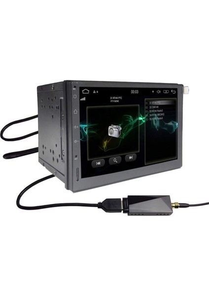 Dab + Anten USB Adaptörü ile Android Araba Radyo Gps Stereo Alıcı Oynatıcı Için Evrensel (Yurt Dışından)