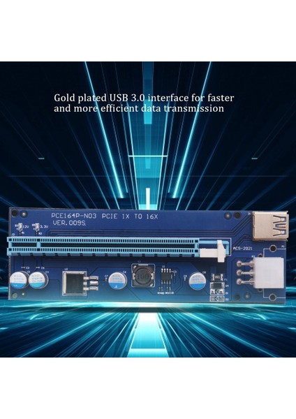 Adet VER009S USB 3.0 Pcı-E Yükseltici Express 1x 4x 8x 16X Genişletici Yükseltici Adaptör Kartı Sata 15PIN 6 Pin Güç Kablosu (Yurt Dışından) indirimleri
